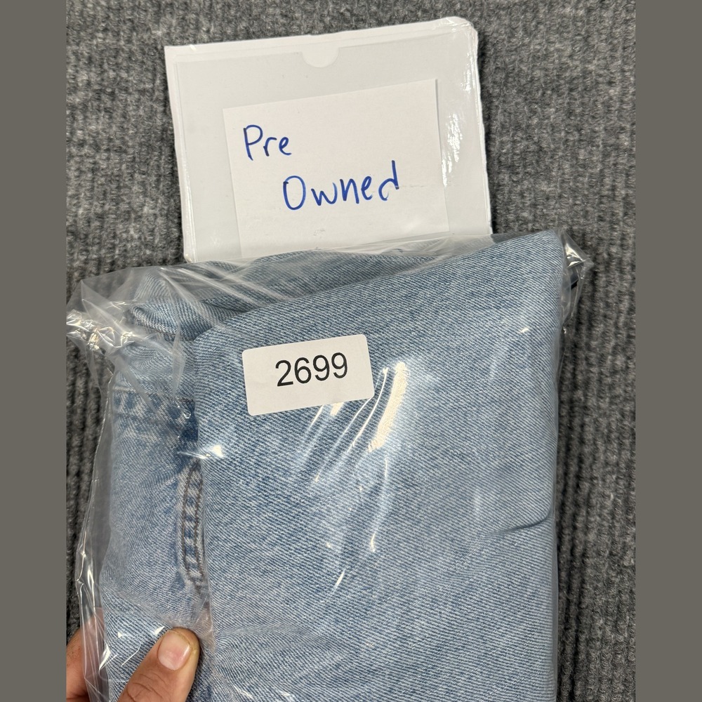 Eddie Bauer Denim Classic Fit Light Wash Jeans Mens 38x34 Light Blue Cotton - Picture 12 of 12